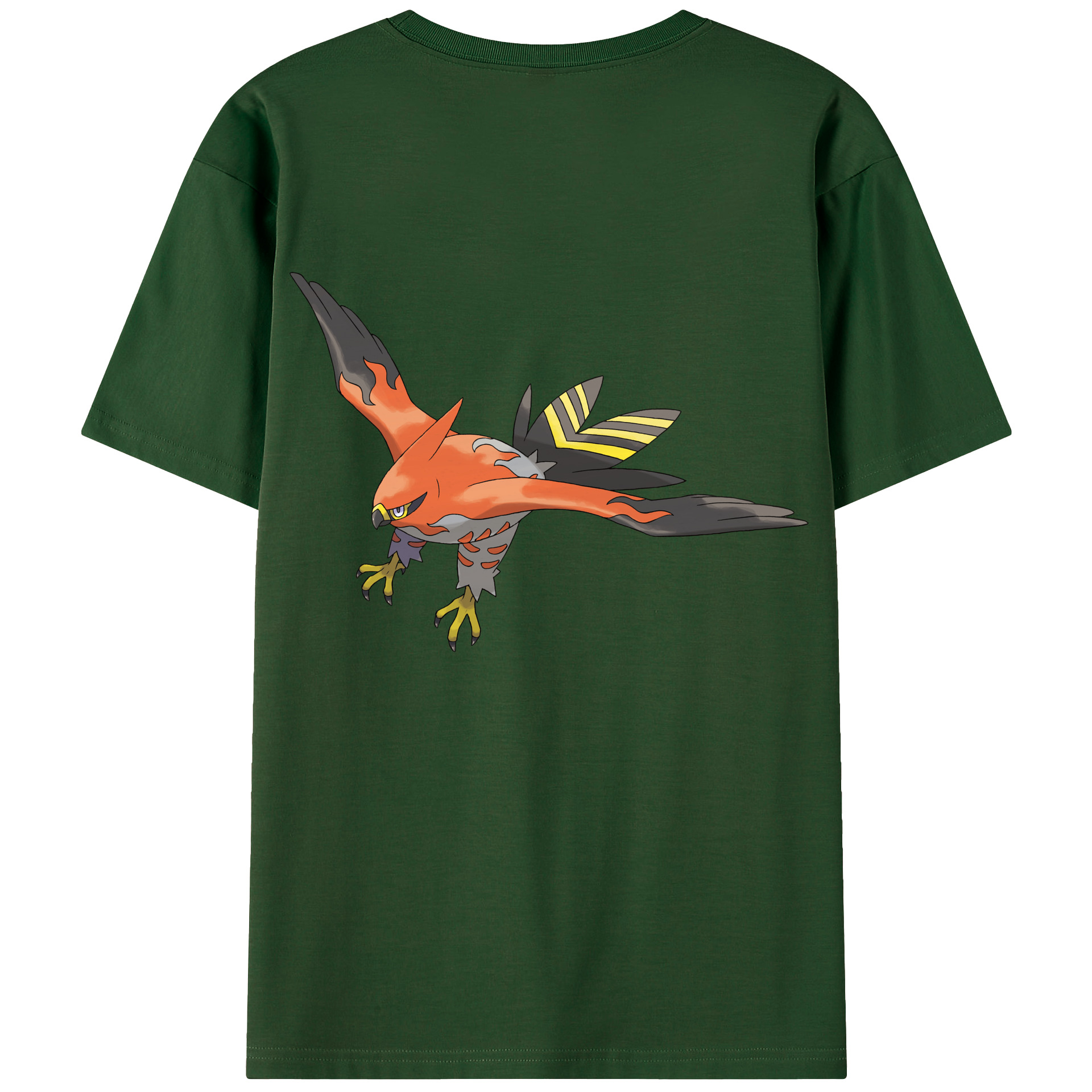 （画像用） ポケットモンスター Pokémon 綿100％半袖Tシャツ（背面プリント）